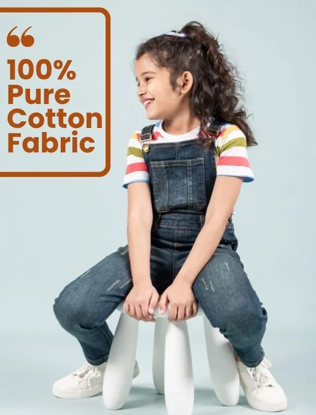  denim dungarees for girls -Tweeny Mini