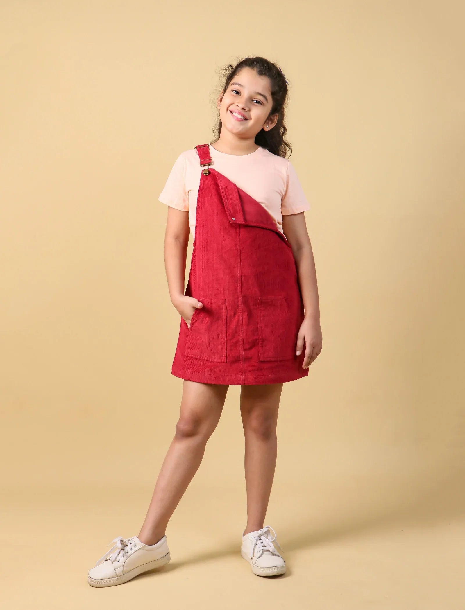 Pure Cotton Corduroy Pinafore Dress for Girls Kids – Shop Tweeny Mini