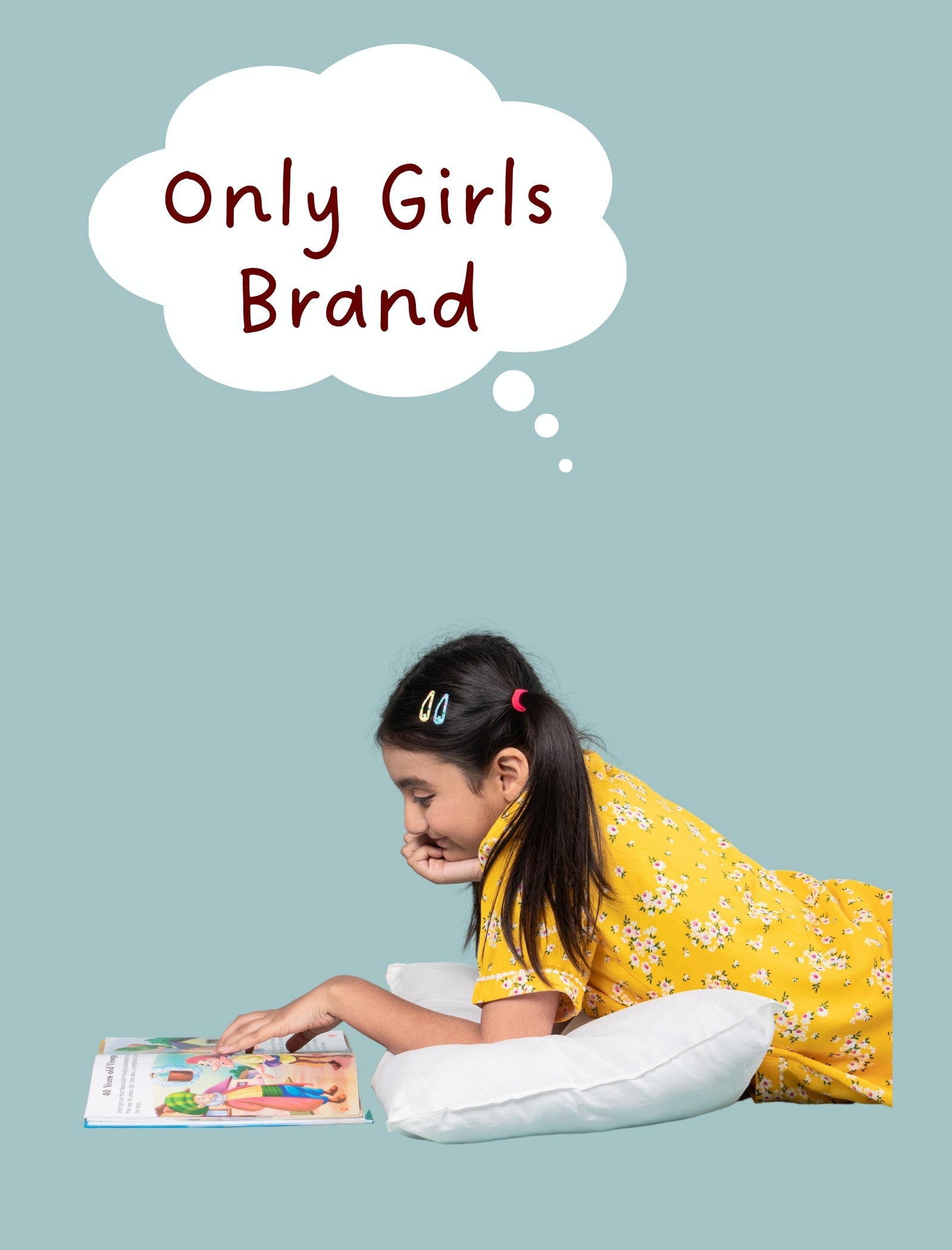 Pure Rayon Floral Nightwear for Girls Kids (Half Sleeve, Yellow) - Tweeny Mini