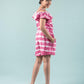 Summer Tie Dye Girls Kids Romper Dress (Pink) - Tweeny Mini