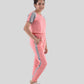 Colour Block Kids Girls Summer Joggers Set (Fusion Coral) - Tweeny Mini
