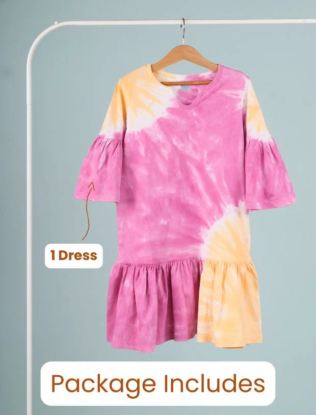 kids tie dye dress-Tweeny Mini
