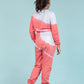 Terry Cotton Girls Kids Tie Dye Joggers Set (Mineral Red) - Tweeny Mini