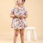 Floral New Born Baby Dress for Girls Kids with Headband (Multi) - Tweeny Mini