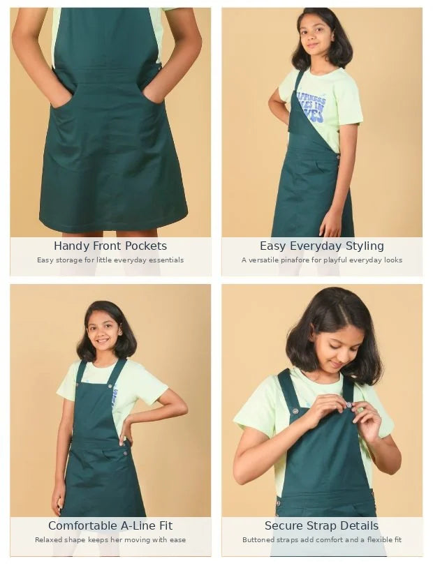  pinafore dress for girls -Tweeny Mini