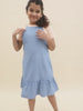 Light blue Strappy pinafore-Tweeny Mini