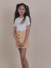 Butterscotch Cream Denim Skirt-Tweeny Mini

