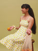 Lemon Printed Dress (Yellow)-Tweeny Mini