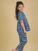 Peacock Print Night wear-Tweeny Mini

