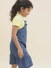 Classic Blue Strappy Pinafore-Tweeny Mini

