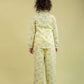 Tiger Cub Printed Nightwear For Girls Kids (Yellow) - Tweeny Mini