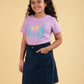 Premium Corduroy Skirt for Kids Girls (Blue) - Tweeny Mini