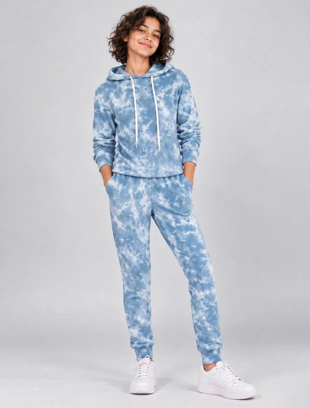 Sky fleece Hoodies -Tweeny Mini