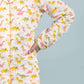 Dinosaur Printed Sleepwear for Girls Kids (Full Sleeves, Cream) - Tweeny Mini