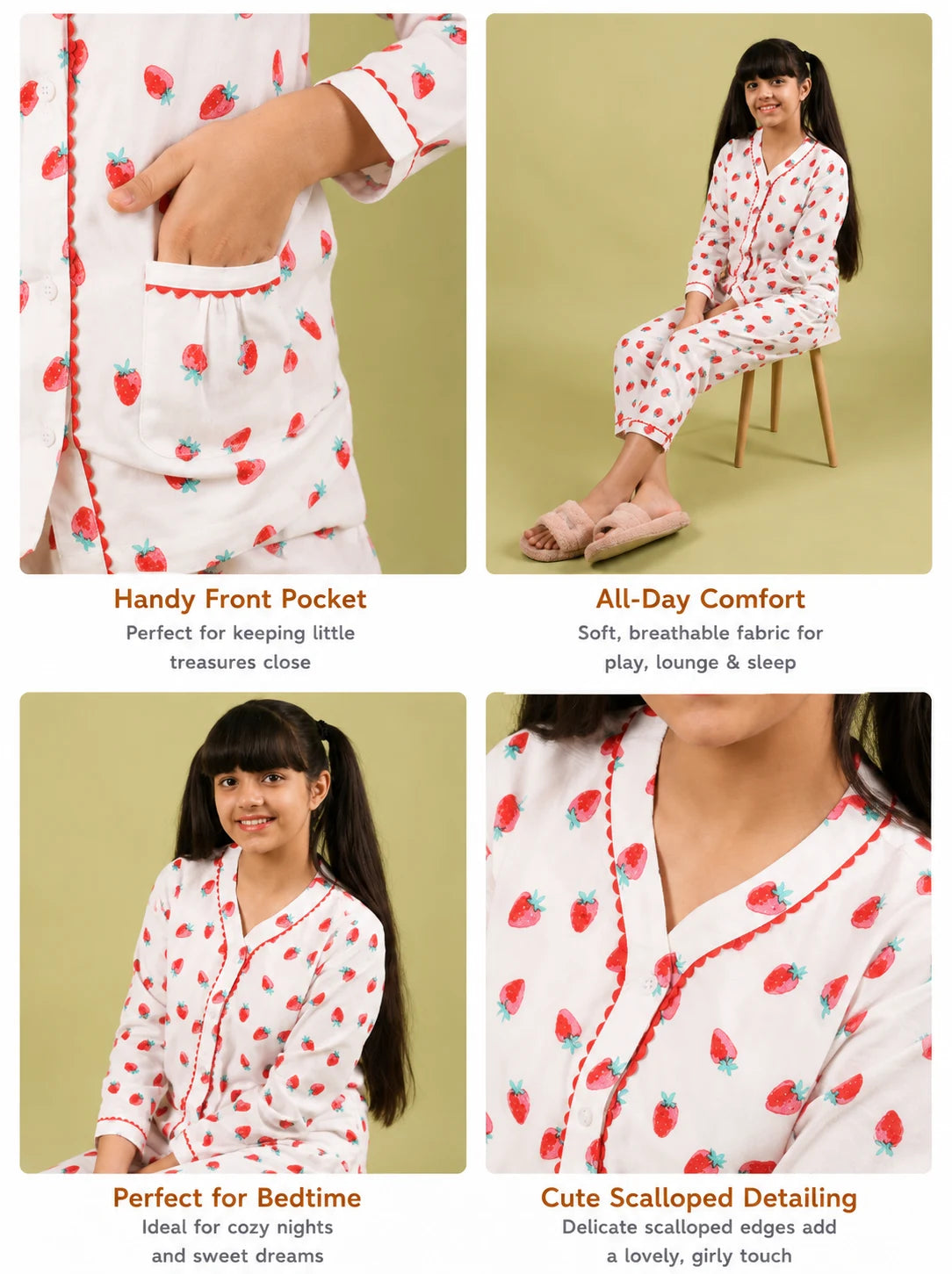  strawberry night dresss&nbsp;-Tweeny Mini