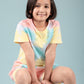 Pure Cotton Tie-Dye Summer Night Dress for Girls Kids (Multi Colour) - Tweeny Mini