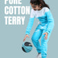 Tie Dye Winter Joggers for Girls Kids Co-ord Set (Scuba Blue) - Tweeny Mini