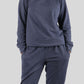 Premium Cotton Fleece Winter Tracksuit for Girls Kids (Navy Blue) - Tweeny Mini